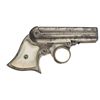 Image 2 : Engraved Remington-Elliot Four-Barrel Pepperbox Pistol with Pearl Grips