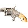 Image 2 : Collector's Lot of Two Engraved Hopkins & Allen Blue Jacket Spur Trigger Revolvers -A) Hopkins & All