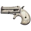 Image 2 : Type II Remington Over/Under Deringer with Pearl Grips and S.D. Myres El Paso Marked Holster