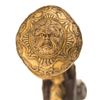 Image 8 : Highly Decorative Pair of Unmarked Engraved Gold Inlaid European Holster Flintlock Pistols with Reli