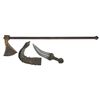 Image 1 : One Indo-Persian Axe and One Jambiya Dagger