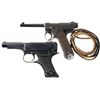 Image 1 : Collector's Lot of Two Japanese Military Semi-Automatic Pistols -A) Early Production Kokura Arsenal 