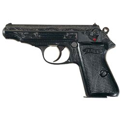 Heinrich Himmler Inscribed Walther PP Semi-Automatic Pistol