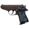 Image 1 : Late Wartime Production Walther PPK Semi-Automatic Pistol with NSDAP Holster