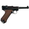 Image 3 : Desirable World War II 41 Dated "byf" Code Mauser "Ku" Marked P.08 Luger Pistol Rig with Two Matchin