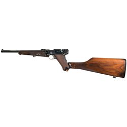 Desirable DWM Model 1902 Luger Carbine Complete with Walnut Shoulder Stock