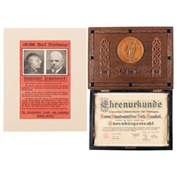 Grouping of Items Related to Fritz Sauckel, Nazi Gauleiter of Thuringia and Labor Chief