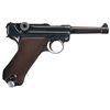Image 2 : 1937 Dated Mauser Commercial Contract Banner Luger Pistol Serial Number 4000v
