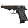 Image 1 : Wartime Nazi Commercial Walther PP Semi-Automatic Pistol in 22 Caliber