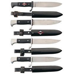 Four Hitler Youth Knives