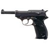 Image 1 : Walther "ac 44" Code P38 Semi-Automatic Pistol, with Capture Papers From an Omaha Beach Veteran