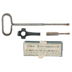 Grouping of Scarce Luger Accessories
