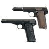 Image 1 : Two European Semi-Automatic Pistols -A) Nazi Proofed Astra Model 600 Pistol with Holster