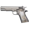 Image 1 : Pre-War Nickel Finish Colt Super 38 Semi-Automatic Pistol with Pearl Grips