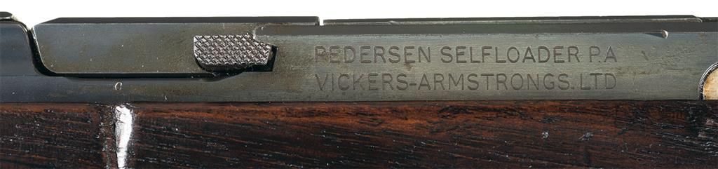 Rare Vickers-Armstrongs Pedersen Self-Loading Rifle Serial Number 45