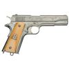 Image 2 : Rare One of a Kind Colt Factory Engraved Military/Commercial Government Model 1911 Pistol with Ivory