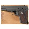 Image 1 : Fine British Proofed U.S. Property Marked Colt Model 1903 Pocket Hammerless Semi-Automatic Pistol wi