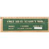 Image 2 : Highly Desirable Original Colt Pre-Ban AR-15A2 Rifle Complete with Matching Green Label Box and Acce