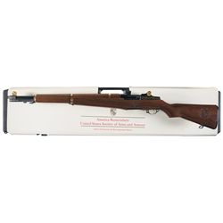 America Remembers Gold Highlighted NRA Commemorative Springfield Armory M1 Garand Semi-Automatic Rif