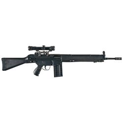Heckler & Koch HK91 Semi-Automatic Rifle with Scope and Extra Magazines