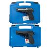 Image 1 : Two Sig Sauer Semi-Automatic Pistols with Cases -A) Sig Sauer P226 9mm PME Semi-Automatic Pistol