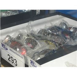 BOX OF 10 PAIRS OF NEW SUNGLASSES