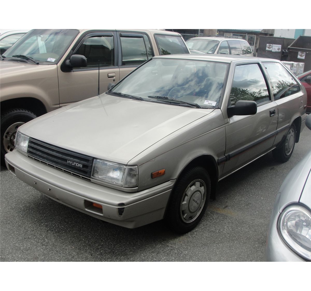 1988 HYUNDAI EXCEL GL