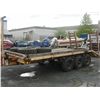 Image 1 : 3 AXEL FLATDECK TRAILER WITH RAMP