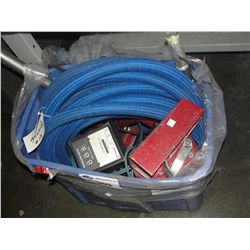 ELECTRIC FUEL PUMP WITH MEASURING GAUGE AND HOSELINE