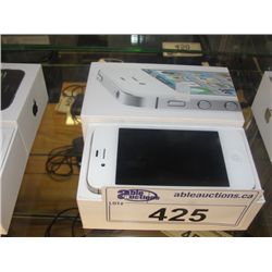 APPLE IPHONE 4S - CHROME AND WHITE