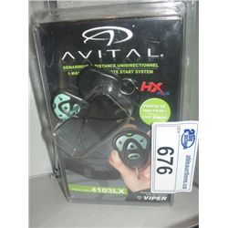 AVITAL ONE WAY VEHICLE REMOTE START SYSTEM