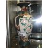 Image 1 : ANTIQUE HAND PAINTED POTTERY VASE