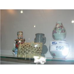 4PCS OF ASSORTED ORIENTAL POTTERY