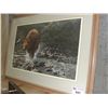Image 1 : FRAMED LIMITED EDITION SIGNED AND NUMBERED SEEREY LESTER PRINT "GRIZZLY BEAR" #409/1250