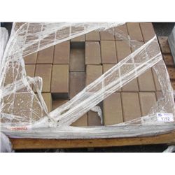 ONE PALLET OF CONCRETE LANDSCAPING BLOCKS