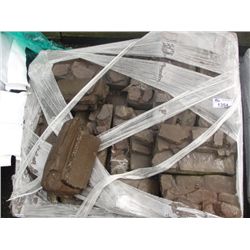 ONE PALLET OF CONCRETE LANDSCAPING BLOCKS