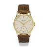 Image 1 : PATEK PHILIPPE & CO. GENEVE NO. 920487, REF. 570 MANUFACTURED IN 1941 AN ATTRACTIVE LARGE GOLD WR...
