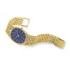 Image 1 : PATEK PHILIPPE & CO. GENEVE NO. 1171129, REF. 3577/1 MANUFACTURED IN 1972 A GOLD OVAL BRACELET WA...