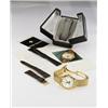 Image 1 : PATEK PHILIPPE & CO. GENEVE NO. 888118, REF. 2497 MANUFACTURED IN 1955 A FINE AND RARE GOLD CENTE...