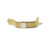 Image 1 : PATEK PHILIPPE & CO. GENEVE NO. 1549101, REF. 3909/1 MANUFACTURED IN 1985 AN UNUSUAL GOLD square ...
