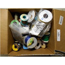 BOX: MISC SOLDER WIRE & WIRE