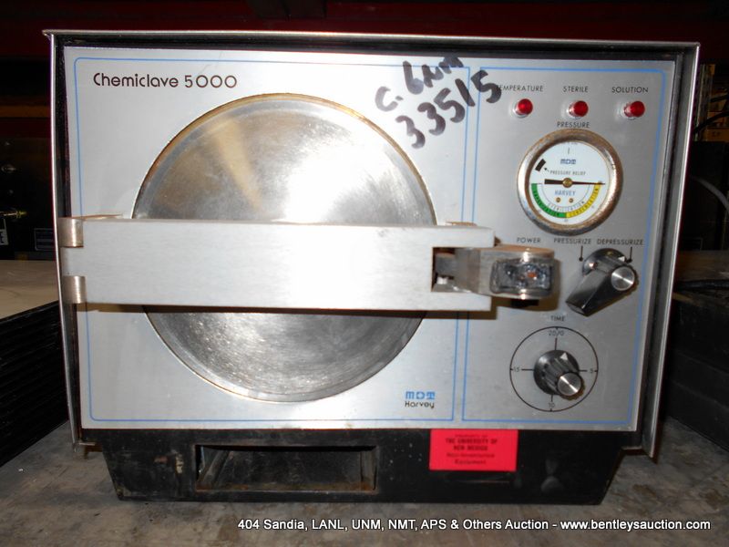 MDT CHEMICLAVE 5000 AUTOCLAVE