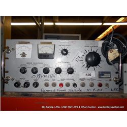 LITTON A 101 HIGH VOLTAGE POWER SUPPLY