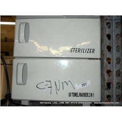 UV TOWEL WARMER 2 IN 1 / STERILIZER
