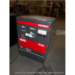 MAC PATRIOT BATTERY CHARGER NO #