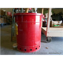 JUSTRITE OILY WASTE CAN