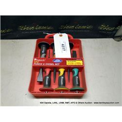 6 PIECE PUNCH AND CHISEL SET
