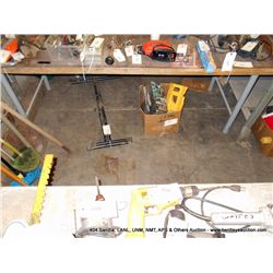 BUTCHER BLOCK WORK BENCH