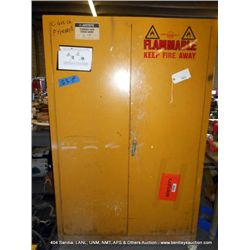 JUSTRITE FLAMMABLE LIQUID STORAGE CABINET