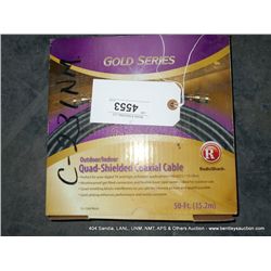 GOLD SERIES OUTDOOR / INDOOR QUAD SHIELD COAXIAL